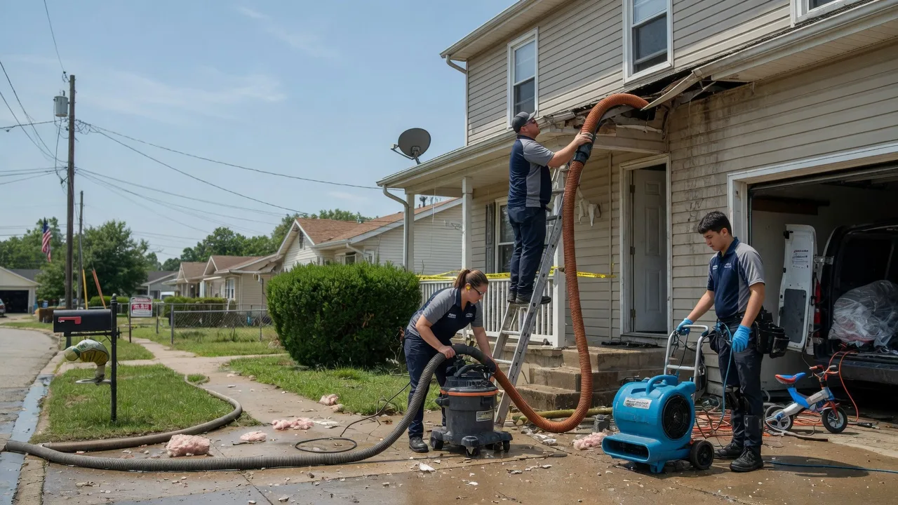 Water Damage Restoration in Gladys, VA near me
